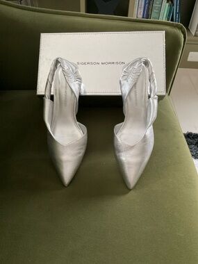 Sigerson Morrison Silver Shoes